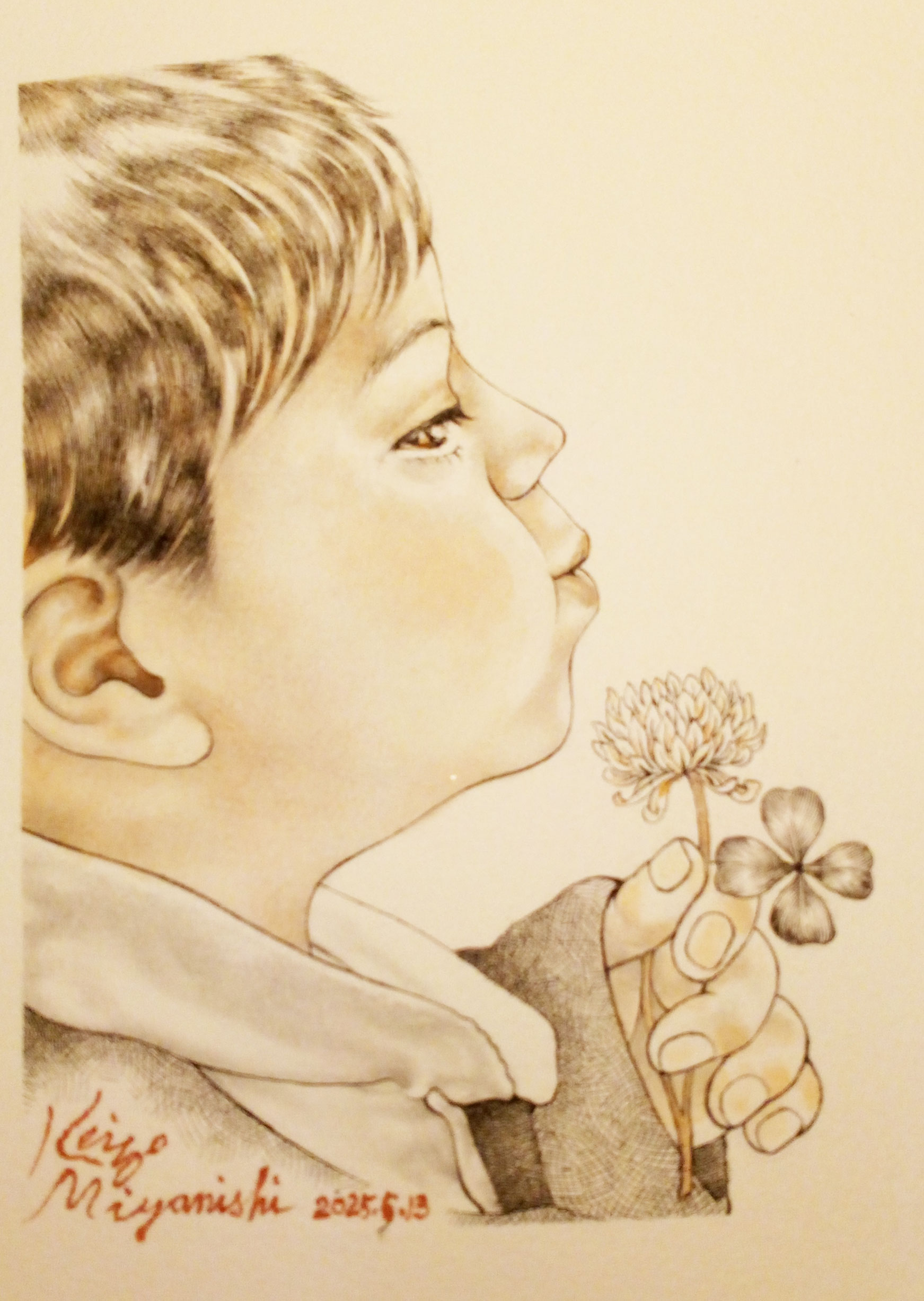 宮西計三/彩色二色画